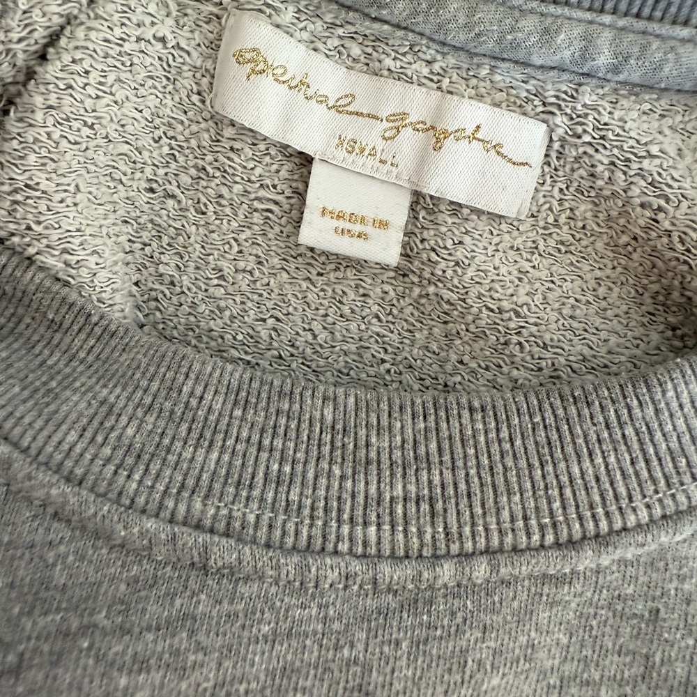 Spiritual Gangster Love More Gray Crewneck Sweatshirt XS - Picture 5 of 5